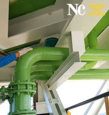 รับเคลือบทาสีโครงสร้าง Metal Coating